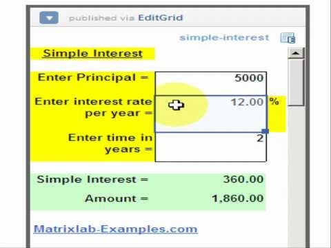 how to calculate interest on a loan