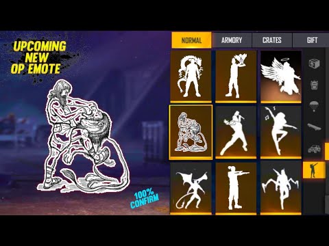 FREE FIRE UPCOMING NEW EVO GUN EMOTE | FREE FIRE UPCOMING NEW FFWS EMOTE | FREE FIRE UPCOMING EMOTE