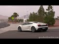 Lamborghini LP560-4 Gallardos on Vegas streets!