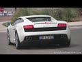 lamborghini lp560 4 gallardos on vegas streets!