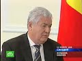 Putin s-a intalnit cu Voronin după ce a trecut prin beciurile cramei Cricova