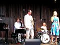 peter asplund and margareta bengtsson with trio plays blousette at liseberg 1/8 2008.