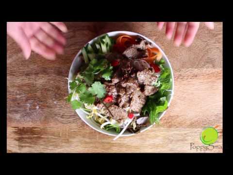 How to make Vietnamese Bun Bo Xao (Beef Vermicelli)