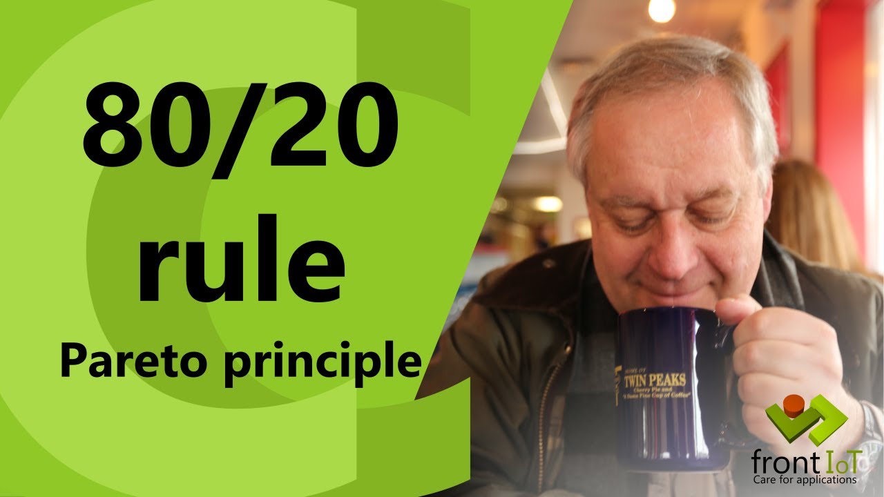 80/20 rule or the pareto principle