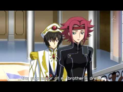 Lelouch and Kallen Kiss