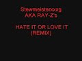 HATE IT OR LOVE IT (REMIX) HATE IT OR LOVE IT (REMIX)