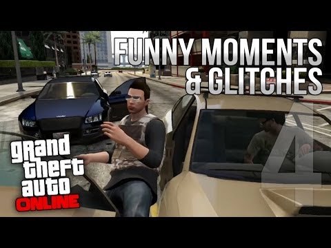 GTA Online Funny Moments & Glitches #4