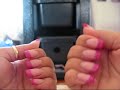 Raspberry Acrylic Nails!!!
