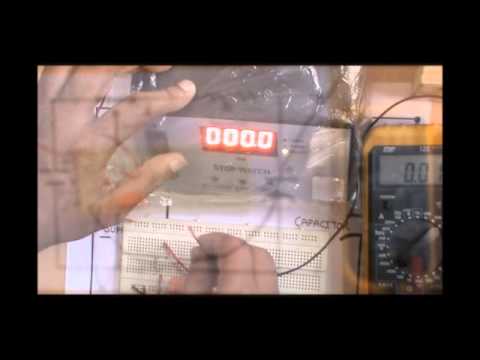 how to measure rc time constant