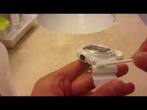 how to whiten rubber watch strap