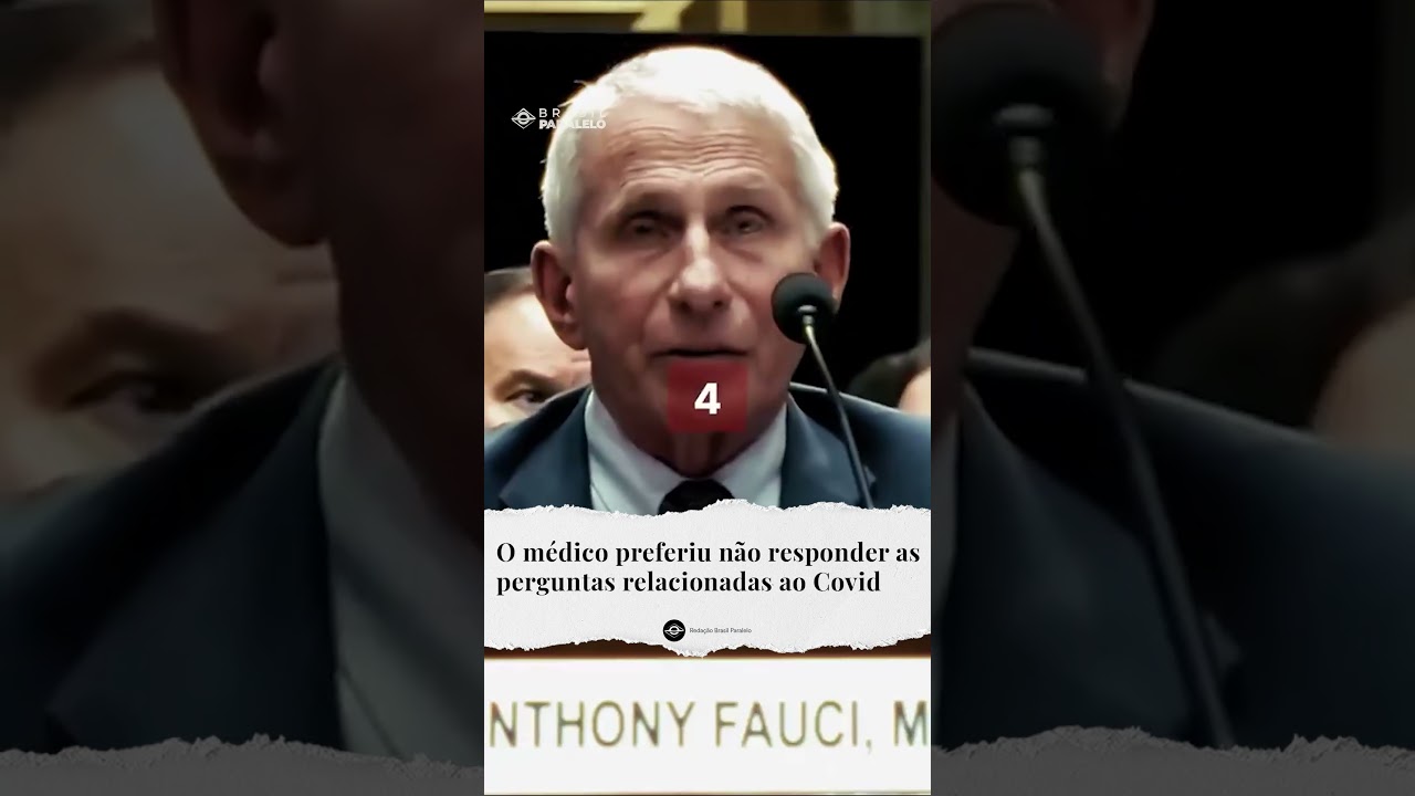 Casa Branca posta compilado de Fauci após audiência