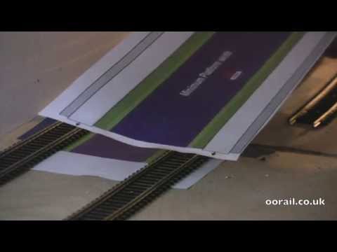 how to make oo gauge platforms