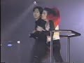 crazy fan, right? how he got up there? he went up the ramp attached. you can see him just run up there. who he is? no idea. why he's such a dumbass? well, you tell me! PS watch the FULL performance! It's the response video that is in MY screename.