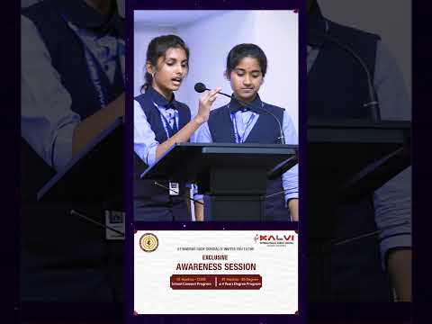 Welcoming the Beacon of Tech Expertise | Kalvi International Public School