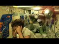 Washing Hair in Zero Gravity