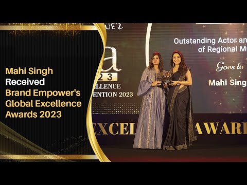 Global Excellence Award 2023 | Mahi Singh Wins | Outstanding Actor & Producer of Regional Music