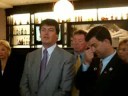 Albanian president visits Quincy