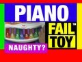 FAIL Toy Naughty Fisher Price Baby Grand Piano Mike Mozart of JeepersMedia on YouTube