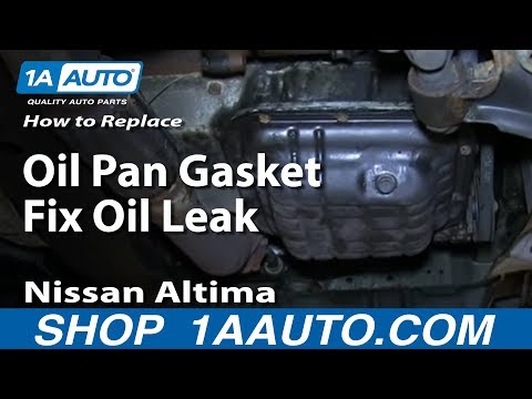 how to change the oil in a nissan altima