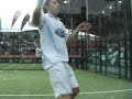 Un par de jugadas del partido de...