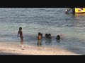 Bohol 2007, Keith Leen dancing at Panglao beach