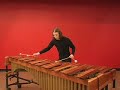 Marimba Solo,\"Etude in A minor\"-by Casey Cangelosi