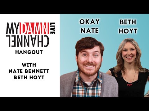 channel - Hanging out in the studio are Beth Hoyt (http://www.youtube.com/bethinshow) and Nate Bennett (http://www.youtube.com/okaynate). They're getting into the holi...