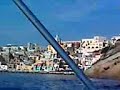 Procida dal mare, Corricella e Terra murata Procida dal mare, Corricella e Terra murata