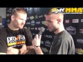 JAN BŁACHOWICZ po Media Treningu KSW 18 - Copacabana, Warszawa 22.02.2012 r