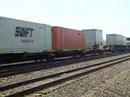 amtrak 48 and csx intermodal at hamburg ny