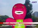 Protesta contra Barny