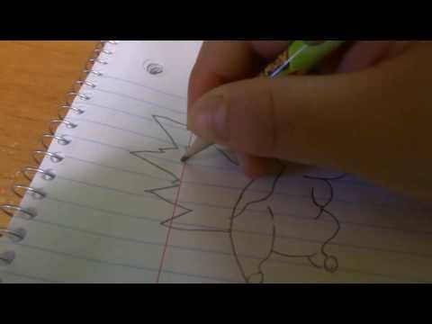 how to draw cyndaquil