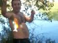 Tio Valto Pescando no Rio Bela Cruz