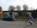 Mit dem Rennrad durch die Blitze