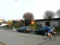 Mit dem Rennrad durch die Blitze