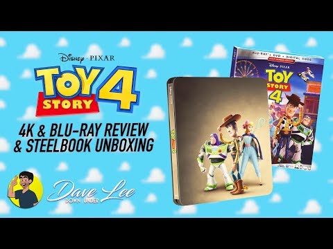 TOY STORY 4 - 4K Blu-ray Review & Steelbook Unboxing