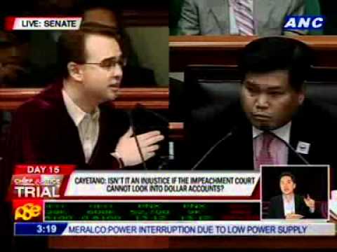 Sen. Osmeña, Atty. Cuevas, Sen. A.Cayetano ask Garcia some clarificatory questions