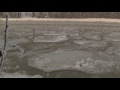 Eisgang auf dem Mittellandkanal bei Recke (NRW) / 30.12.2010
