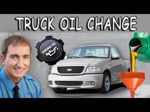 how to change oil in a f-150