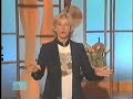 ellen degeneres monologue lizards
