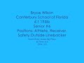 Bryce Wilson - Canterbury School of Florida Football Highlights- 2009