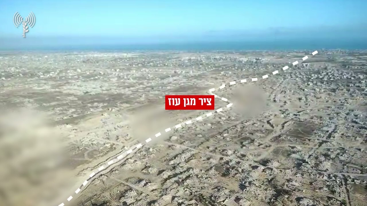 במבצע מיוחד של אוגדה 36: כוחות 188 וגולני השלימו את פתיחת ציר ׳מגן עוז׳ במרחב חאן יונס