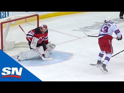 Alexis Lafrenière Goes Skate To Stick To Beat Blackwood