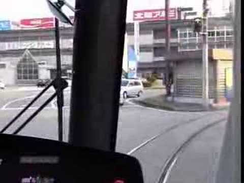 万葉線@高岡駅