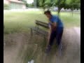salto giu da un ramo