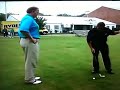 Phil Mickelson's flop shot over Dave Pelz