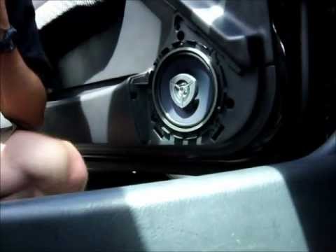 Install front door speakers for EK3 Honda civic