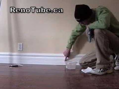 how to repair baseboards