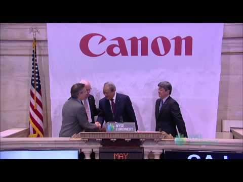Canon (company) - On Monday, May 13 executives of Canon U.S.A., Inc. (NYSE: CAJ), a leader in digital imaging solutions, will visit the New York Stock Exchange (NYSE) to celeb...