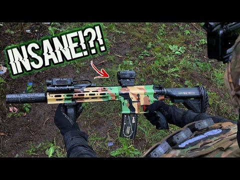 This AIRSOFT Gun Is INSANE It’s Basically CHEATING! (spit fire tracer unit)
